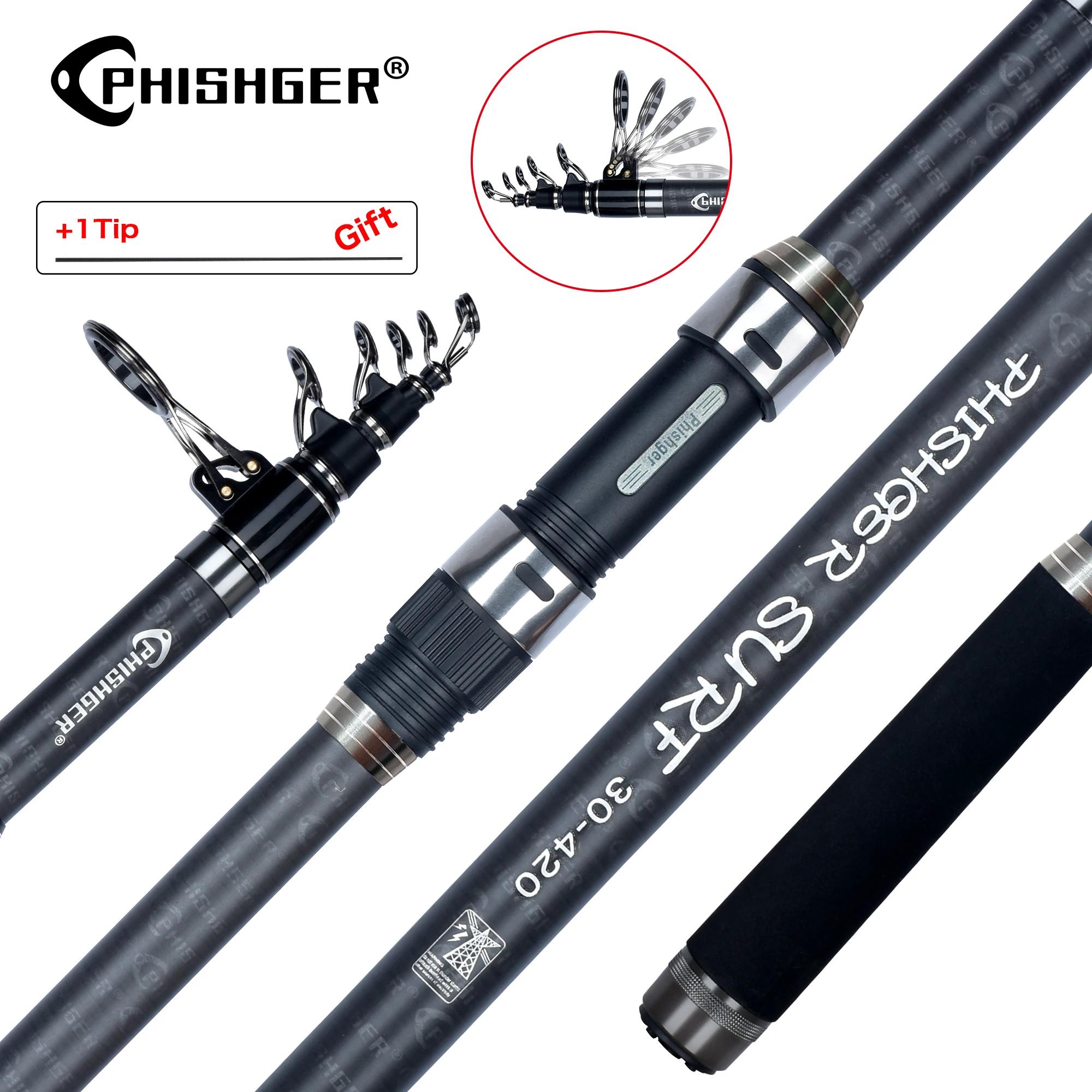 PHISHGER ڷ  Ǵ׷ε 3.6/4.2/4.5/5.0/5.3m Power80-150g 30T ź   ĳ ؾ ĳ ô